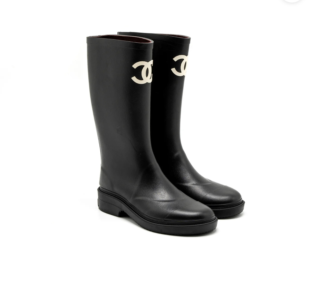 Chanel Rain Boots