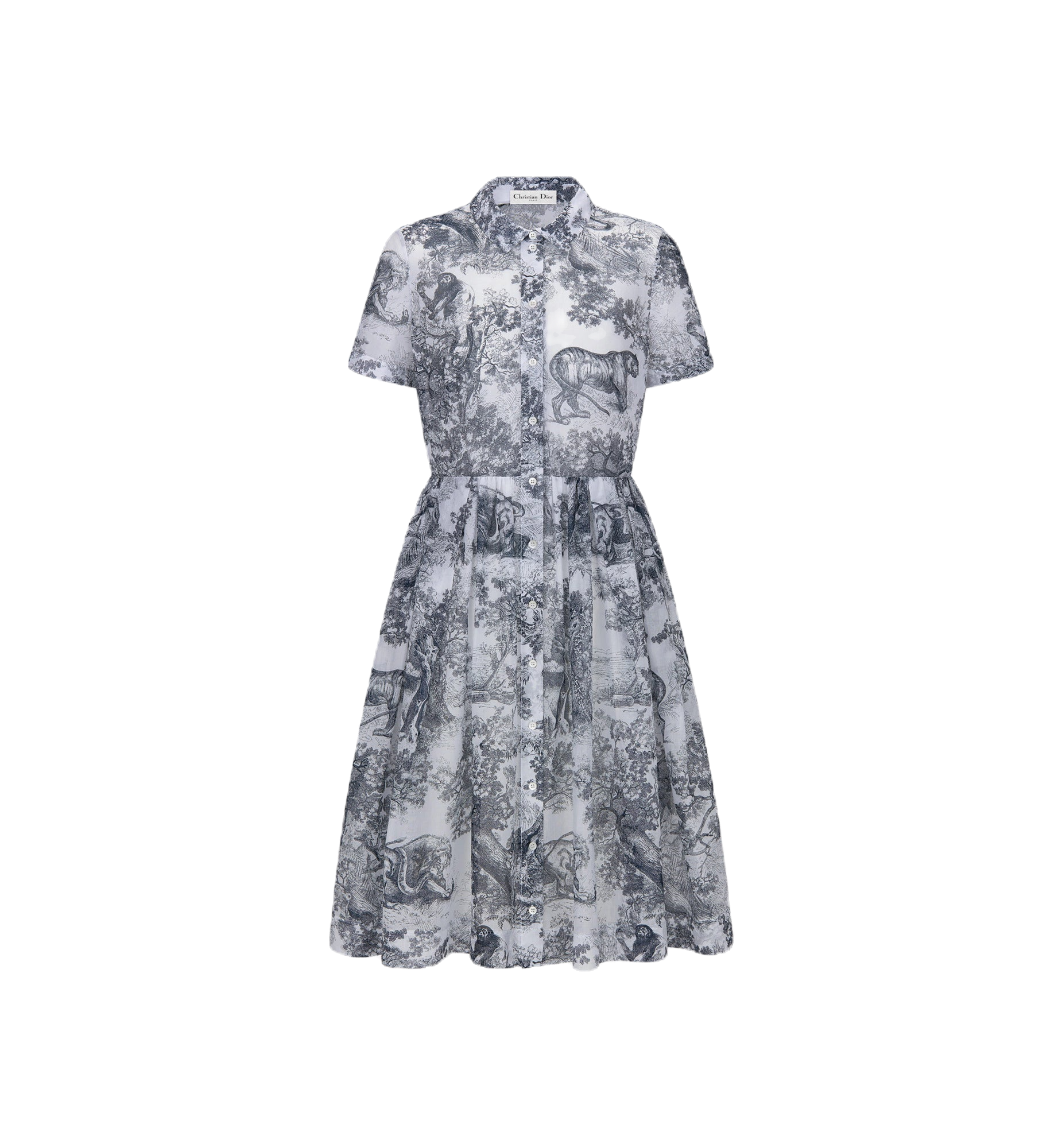 Rochie Dior de lungime medie cu curea