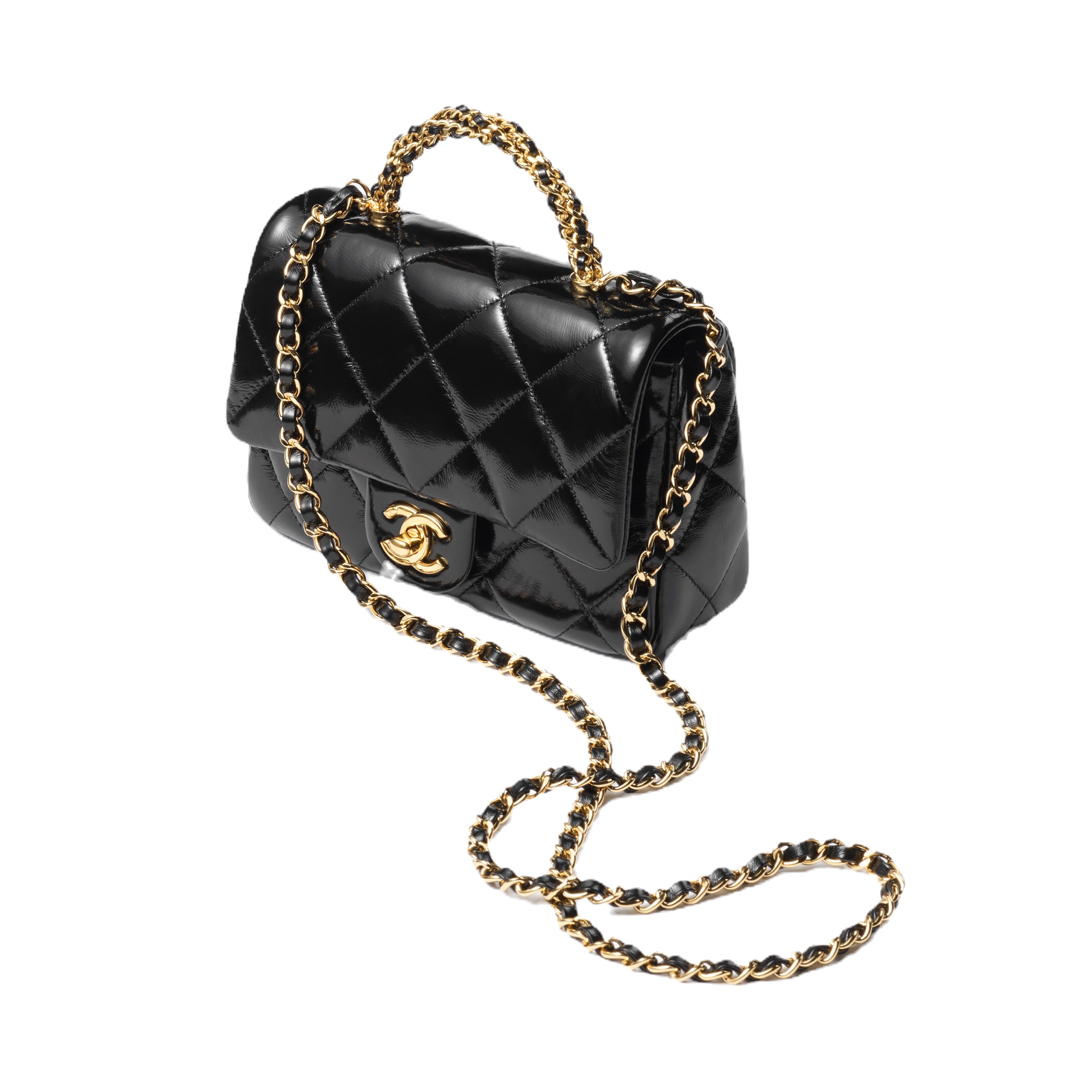 Chanel Mini Flap Bag Top Handle