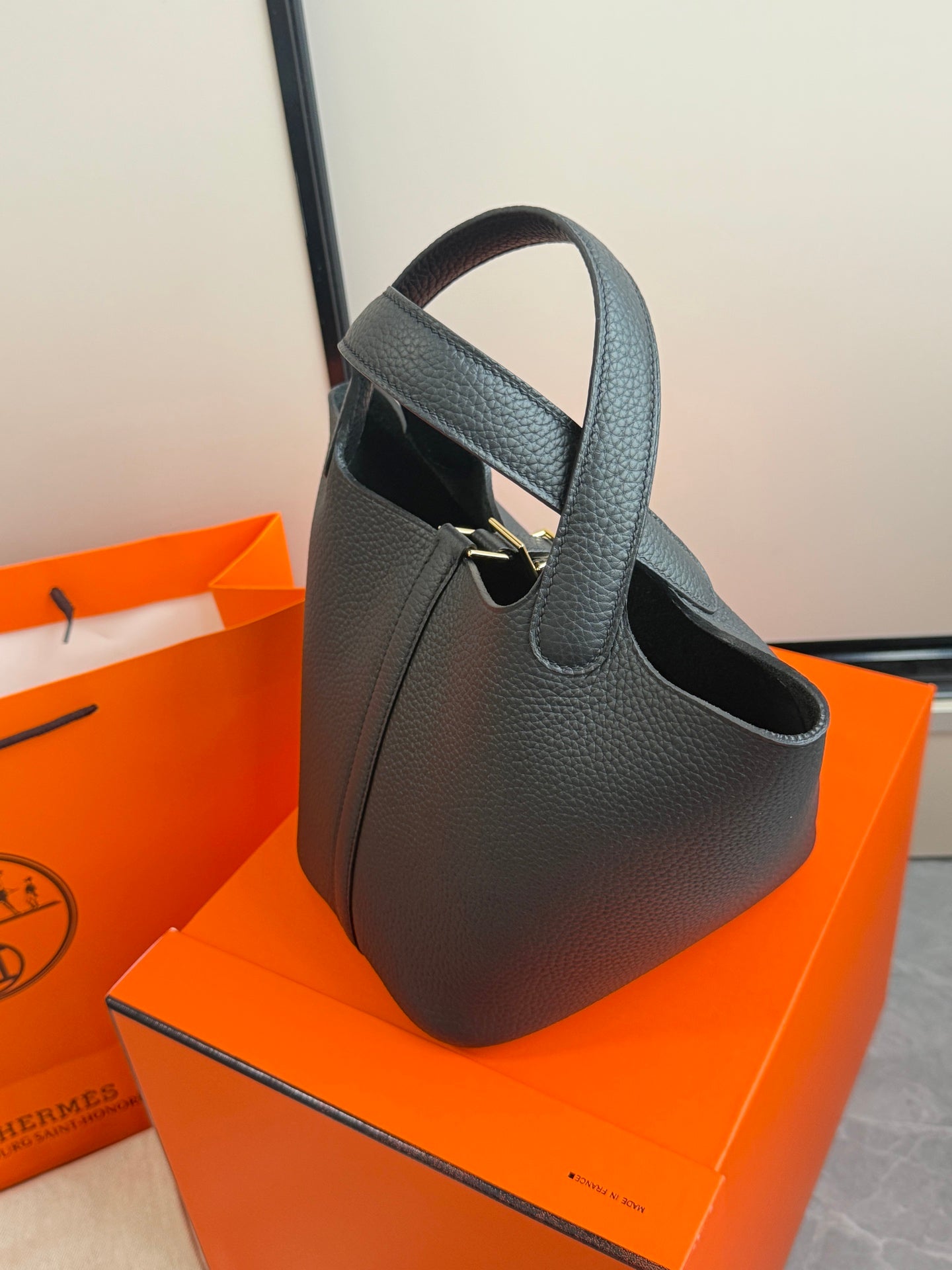 Hermes Picotin In Black