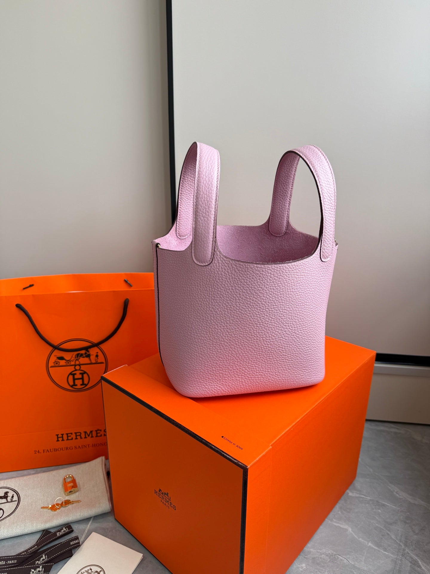 Hermes Picotin In Pink