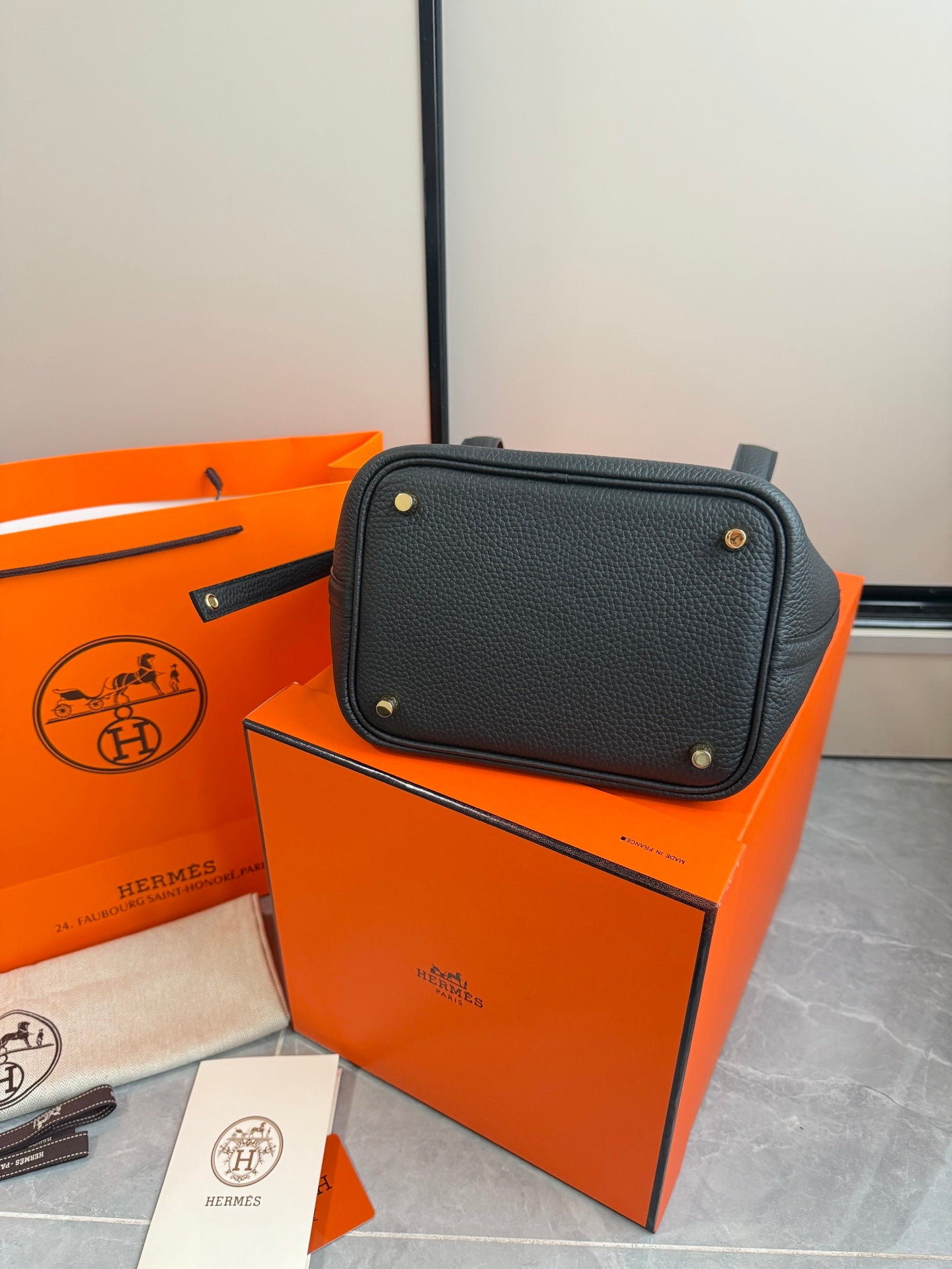 Hermes Picotin In Black