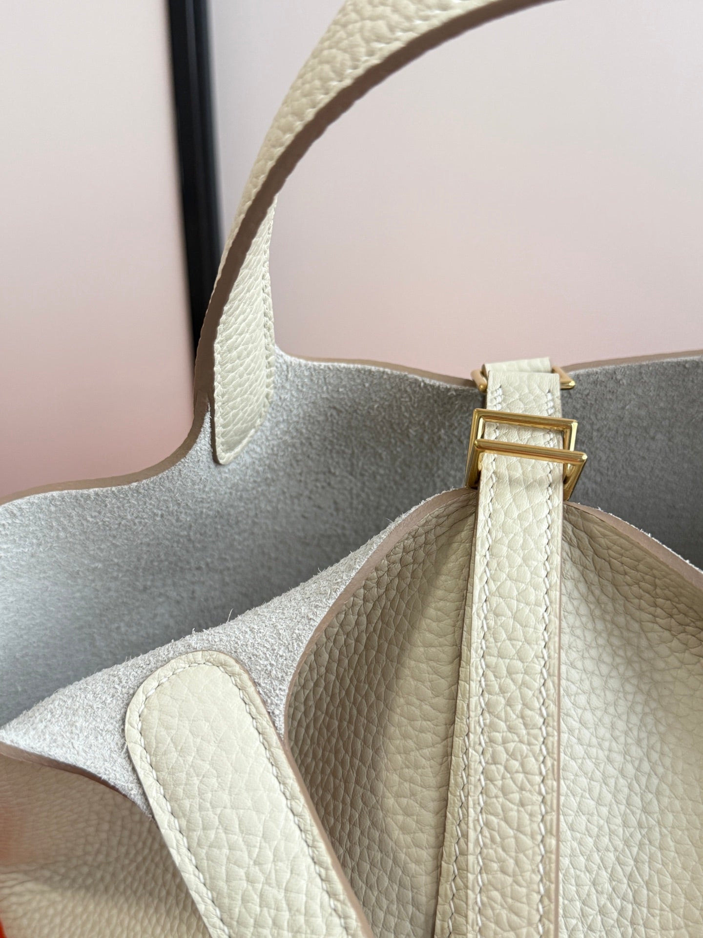 Hermes Picotin In White