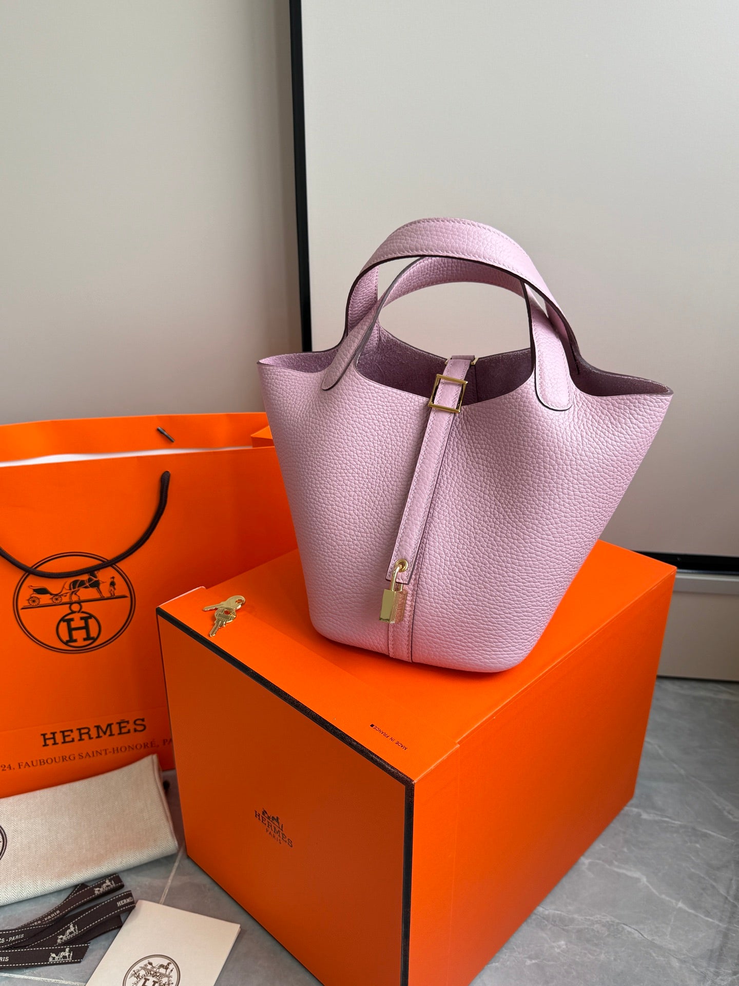 Hermes Picotin In Pink