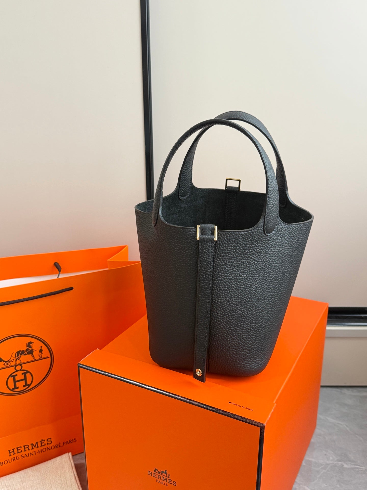 Hermes Picotin In Black