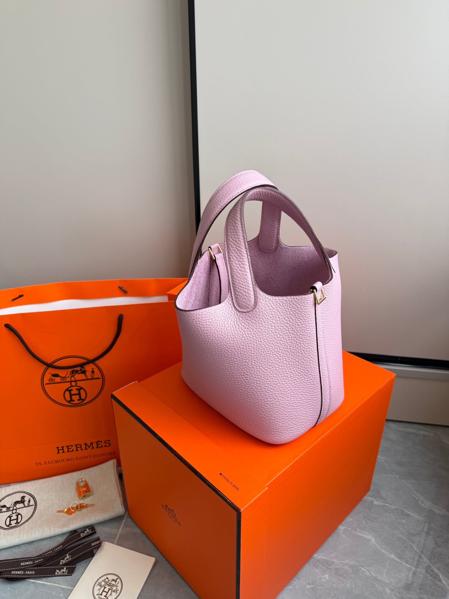 Hermes Picotin In Pink