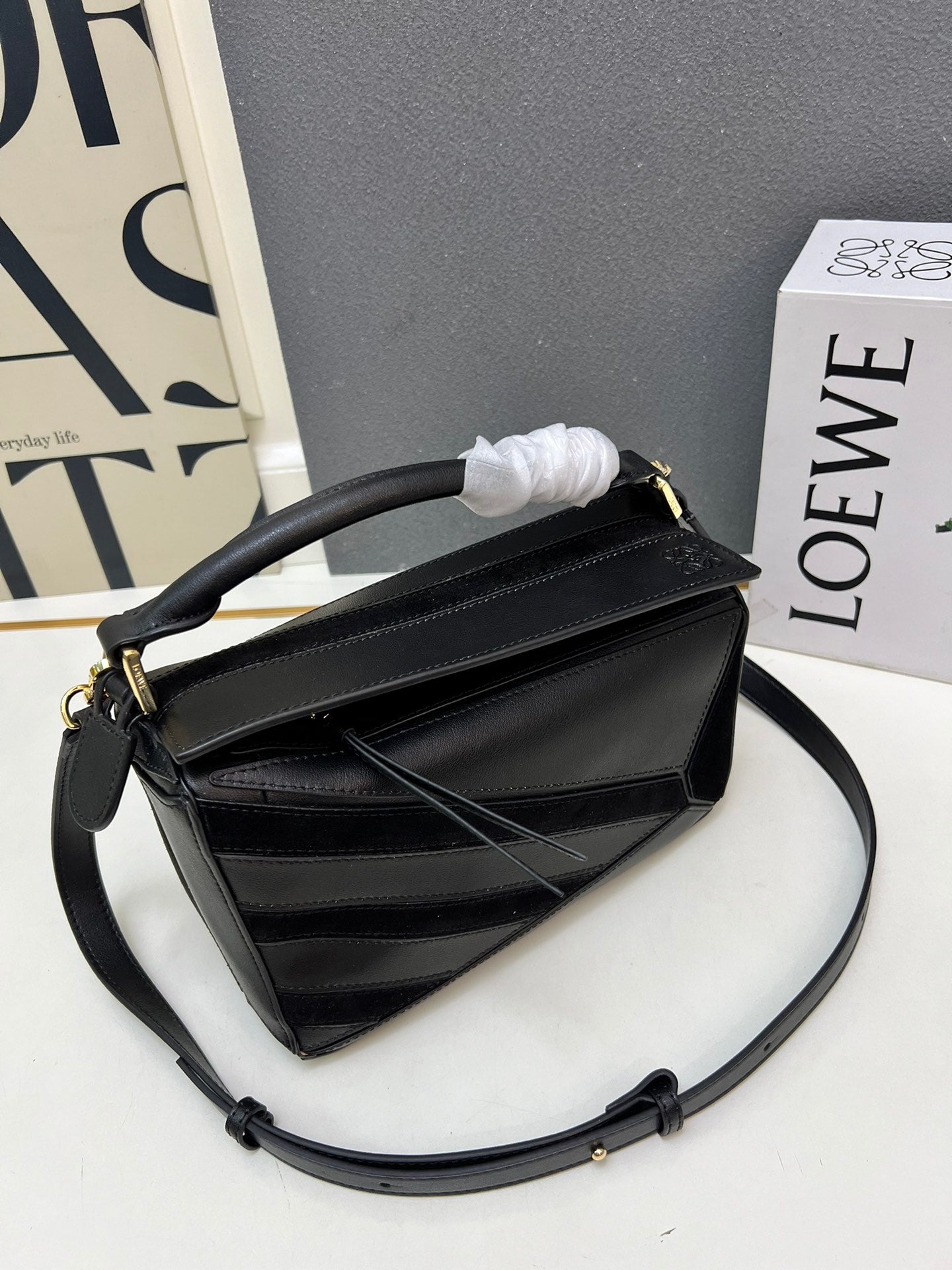 Loewe Puzzle Bag Black