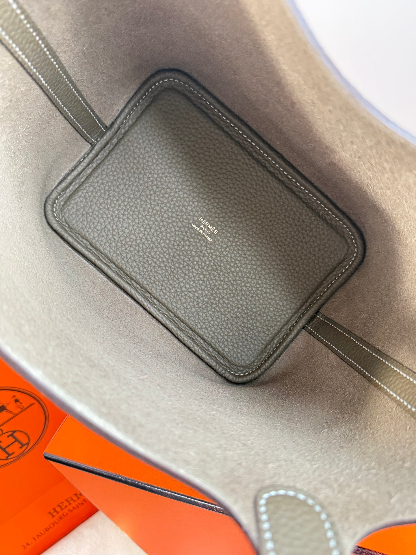 Hermes Picotin In Grey