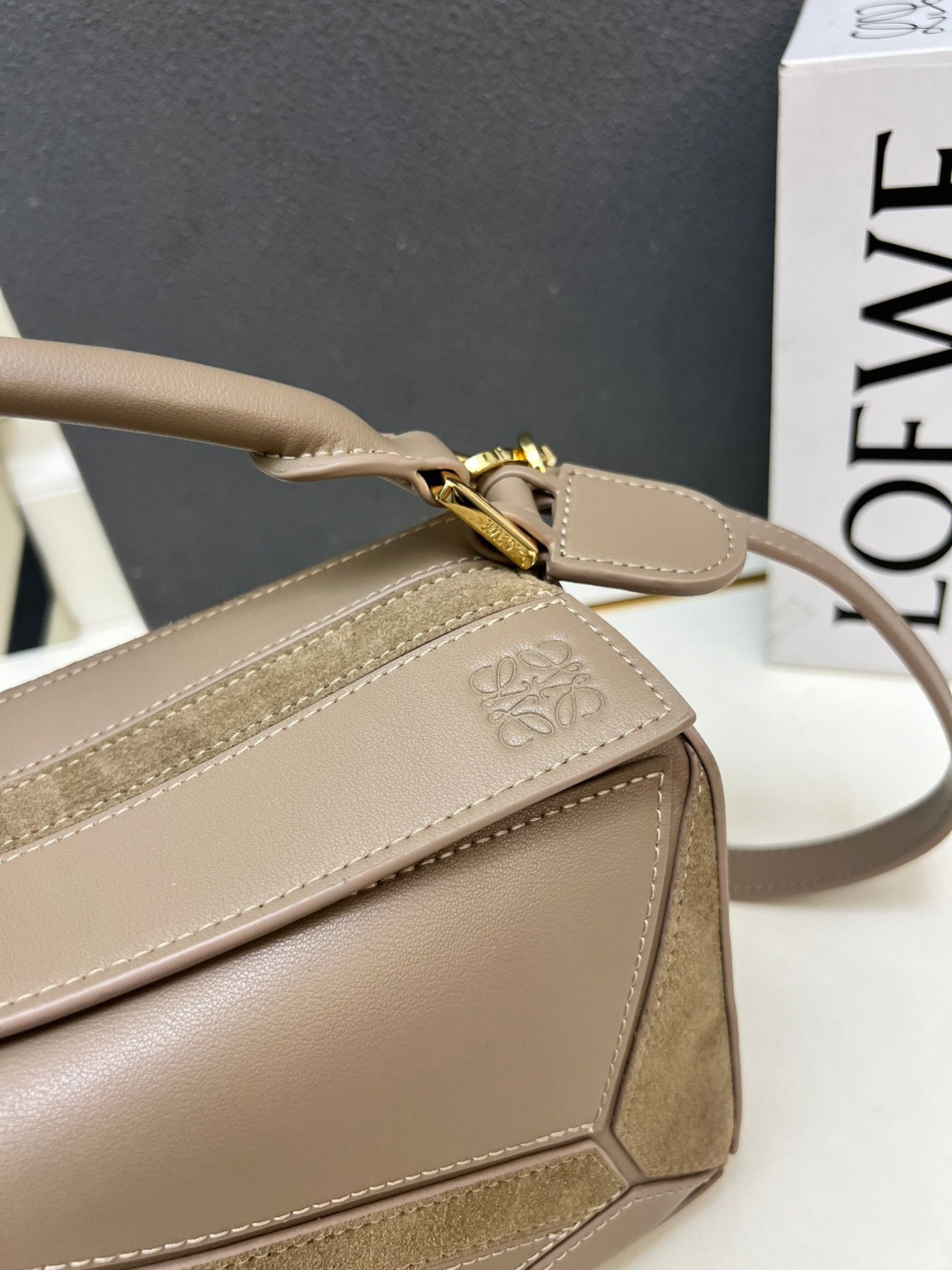 Loewe Puzzle Bag Beige