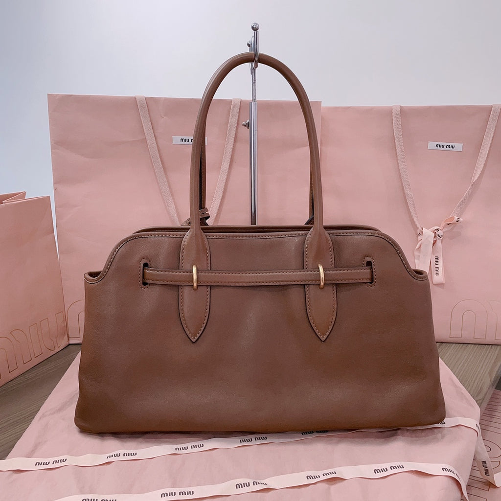 Miu Miu Aventura Handbag Brown