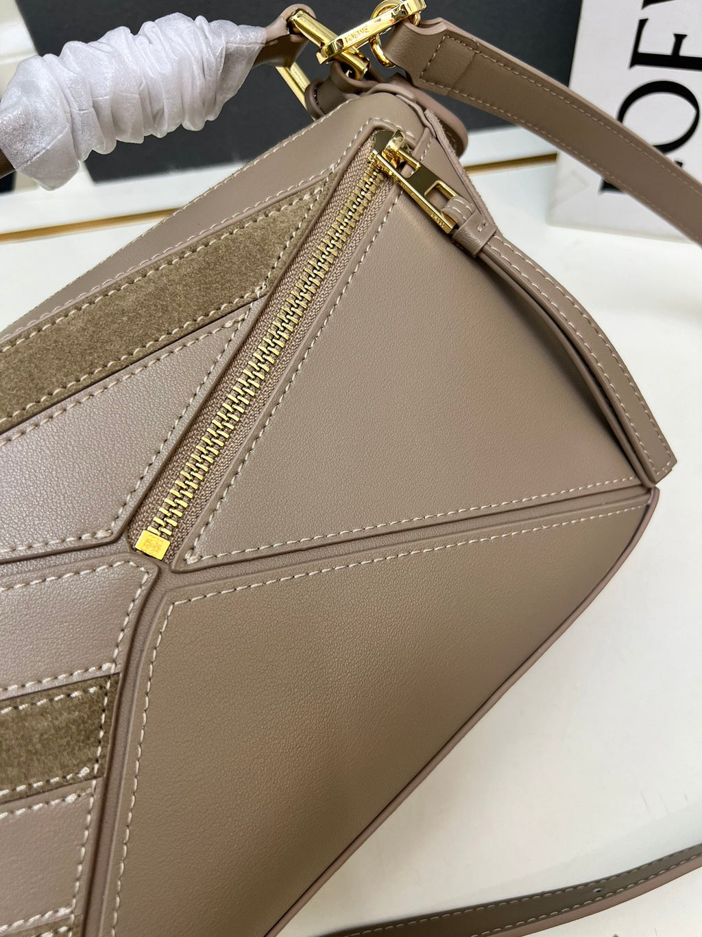 Loewe Puzzle Bag Beige