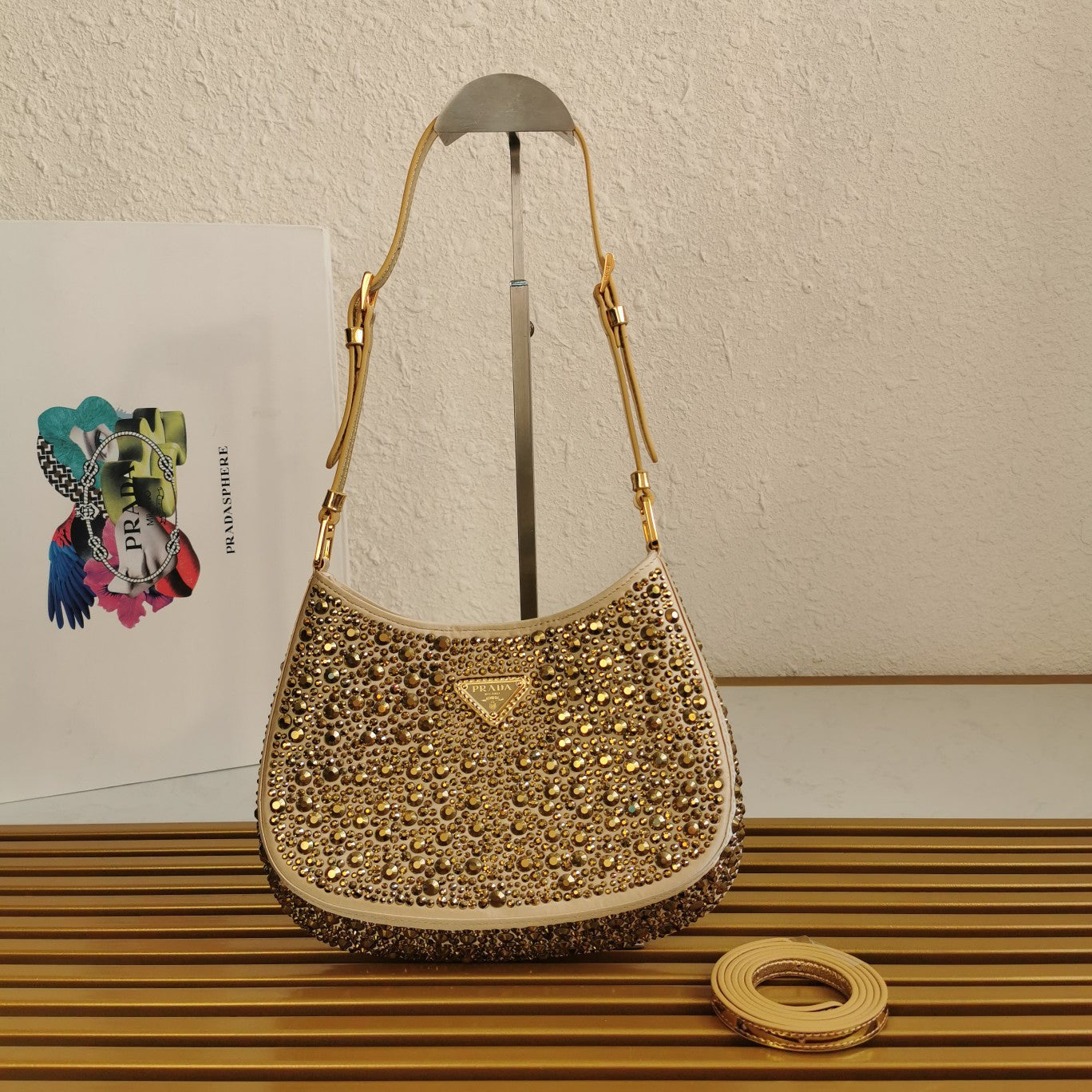 Prada Cleo Crystal Bag