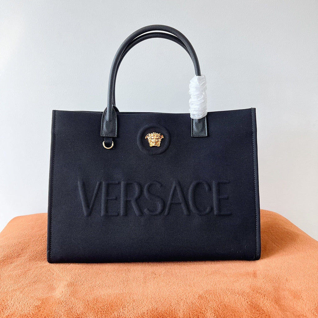 Versace tote bag black