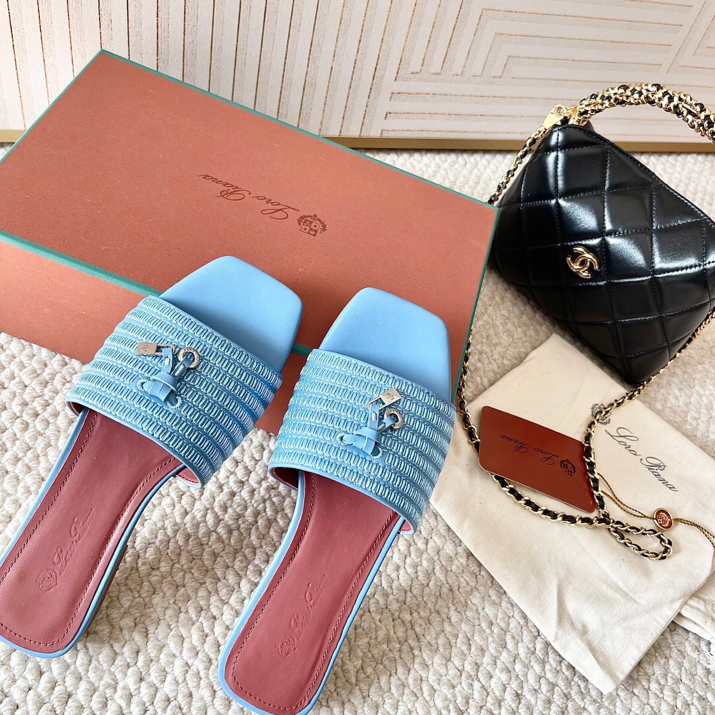 Loro Piana shoes blue