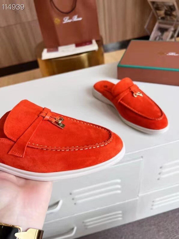 LP Mules in Red
