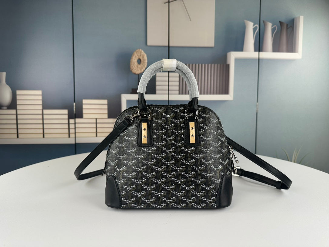 Goyard Vendome Black Handbag