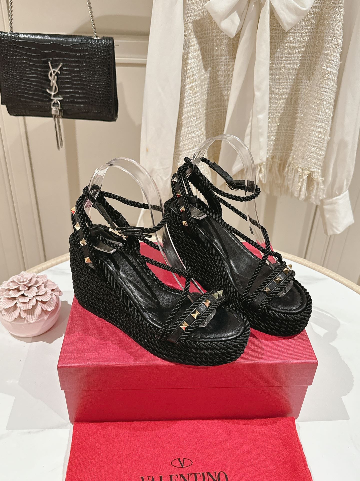 Valentino black sandals