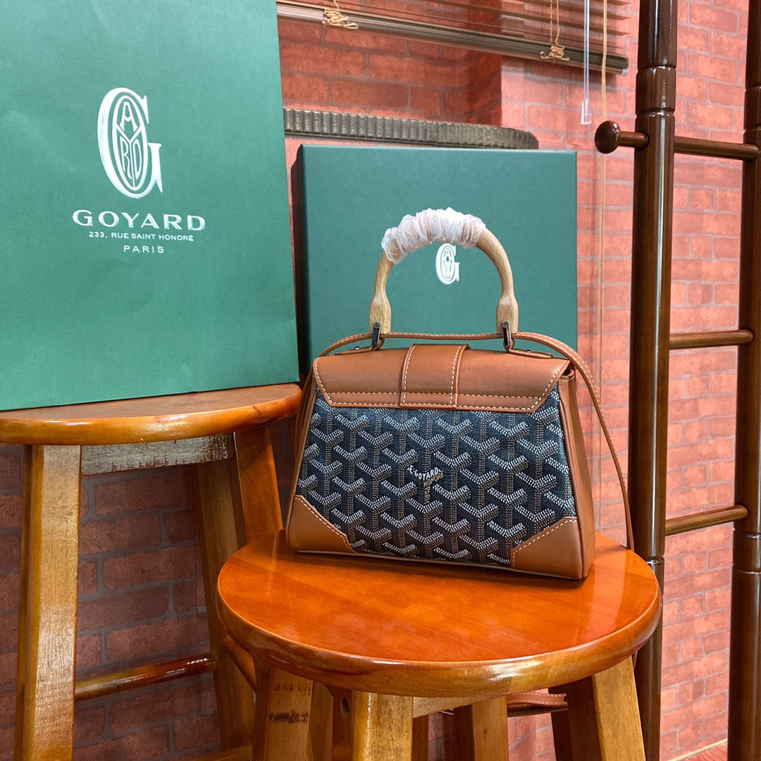 Goyard Saigon Bag In Brown
