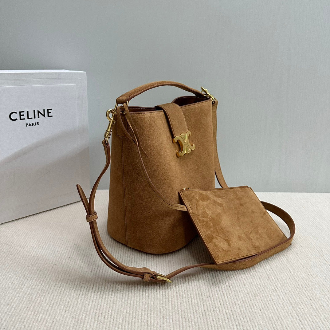 Celine Bag În Suede