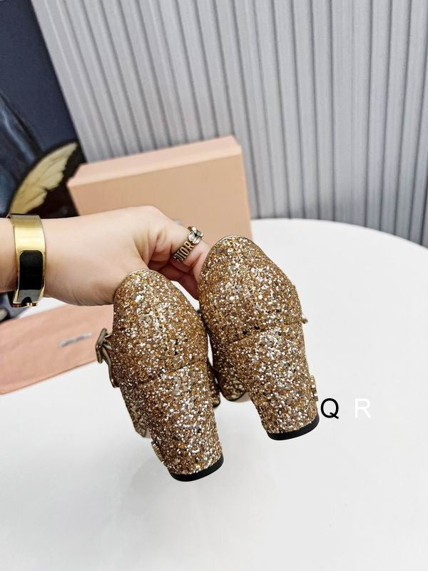 Pantofi cu toc Miu Miu