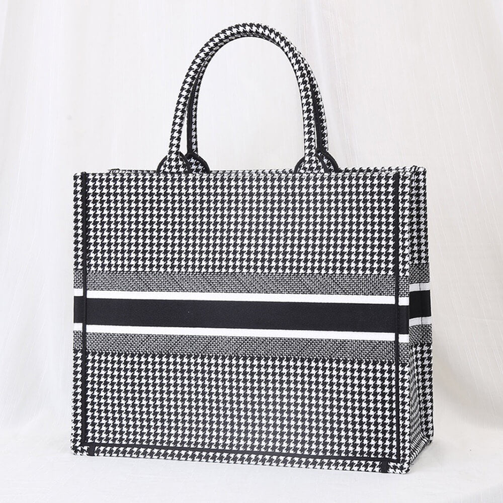 Dior Tote Black And White