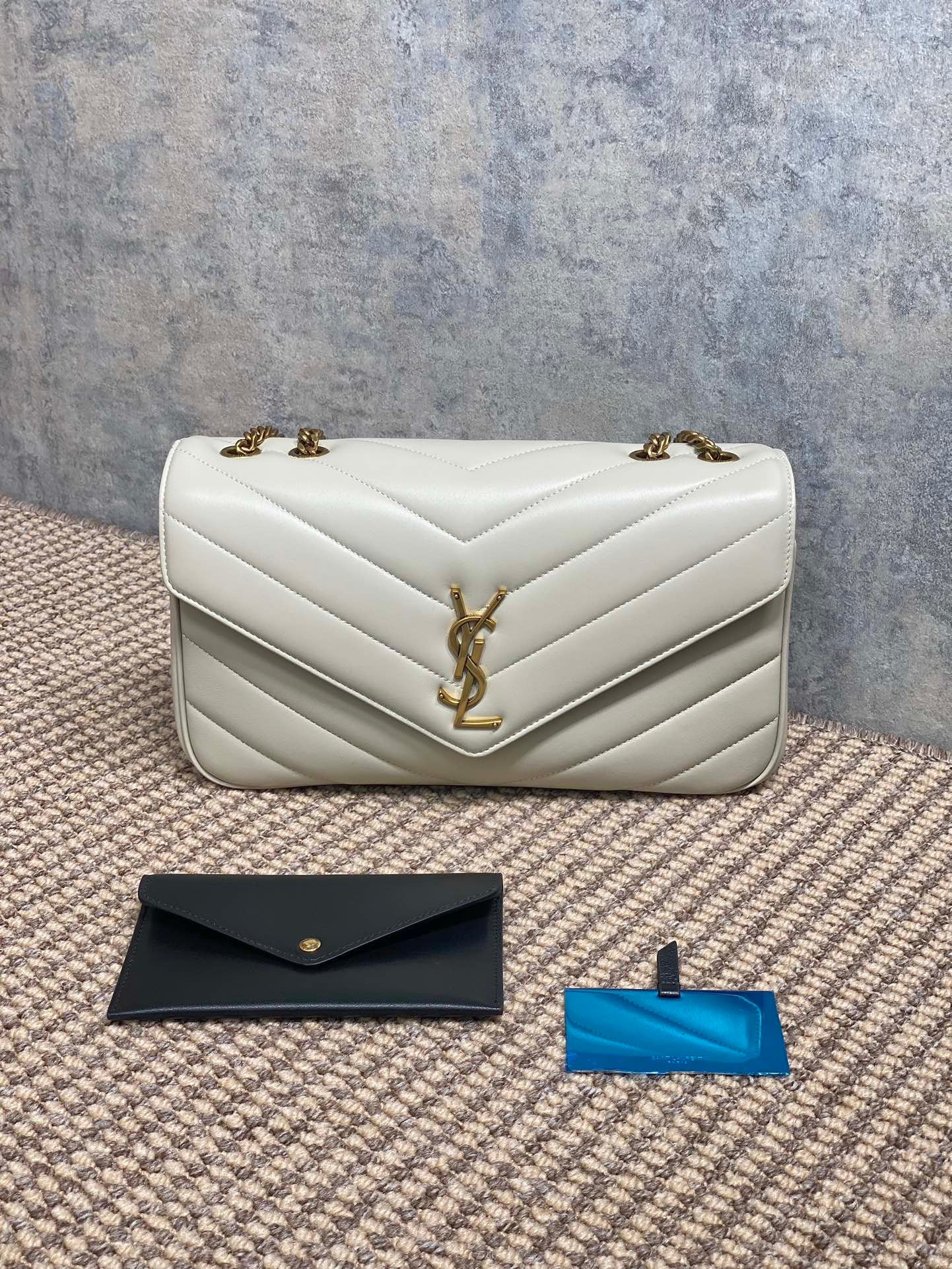YSL Lou Lou white