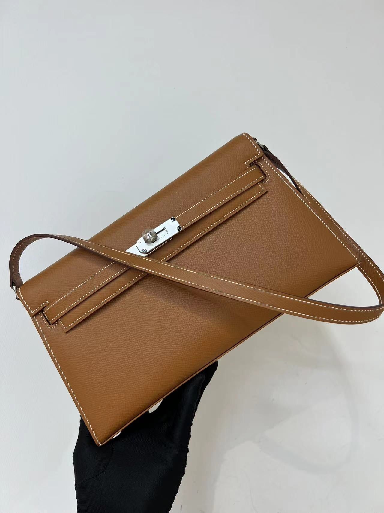 Hermes Kelly Elan Brown 28