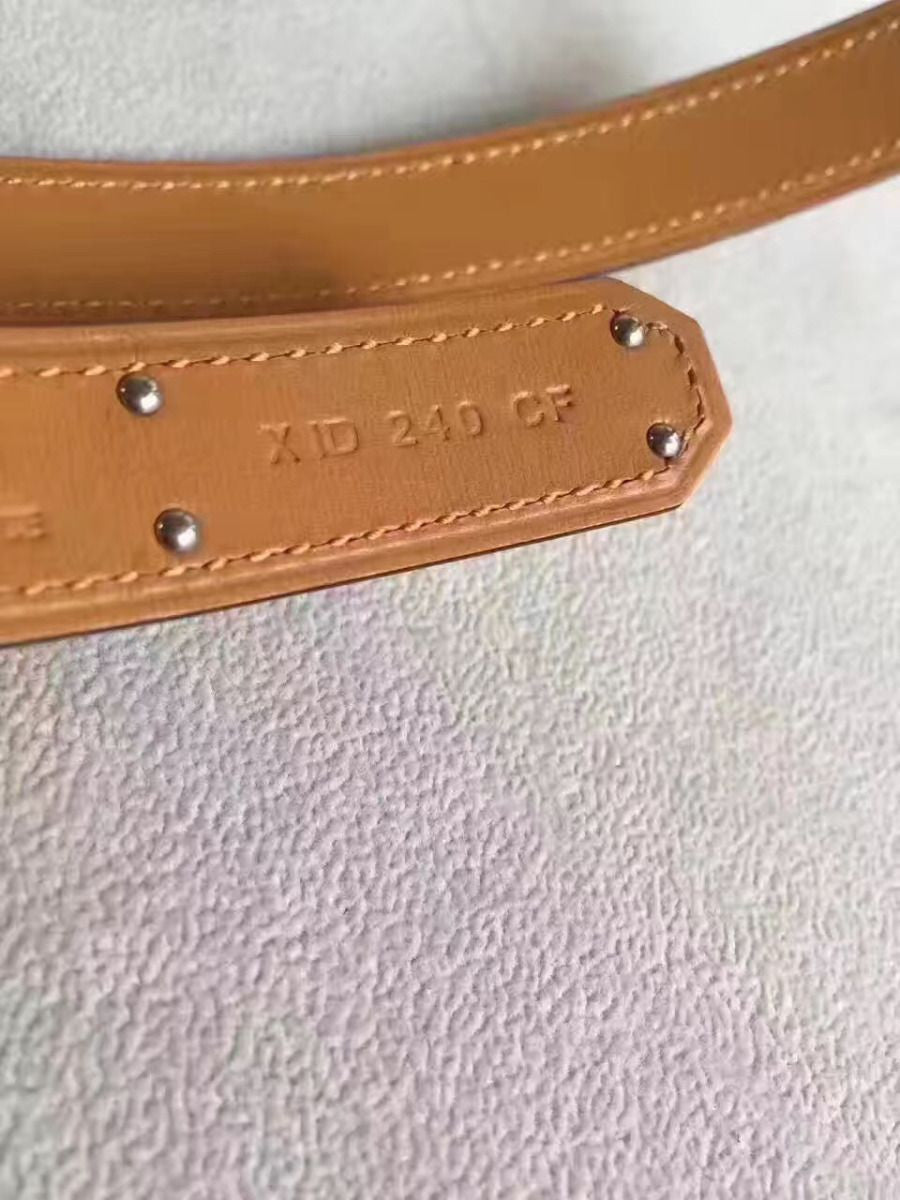 Hermes Kelly 18 Belt In Black Epsom Leather