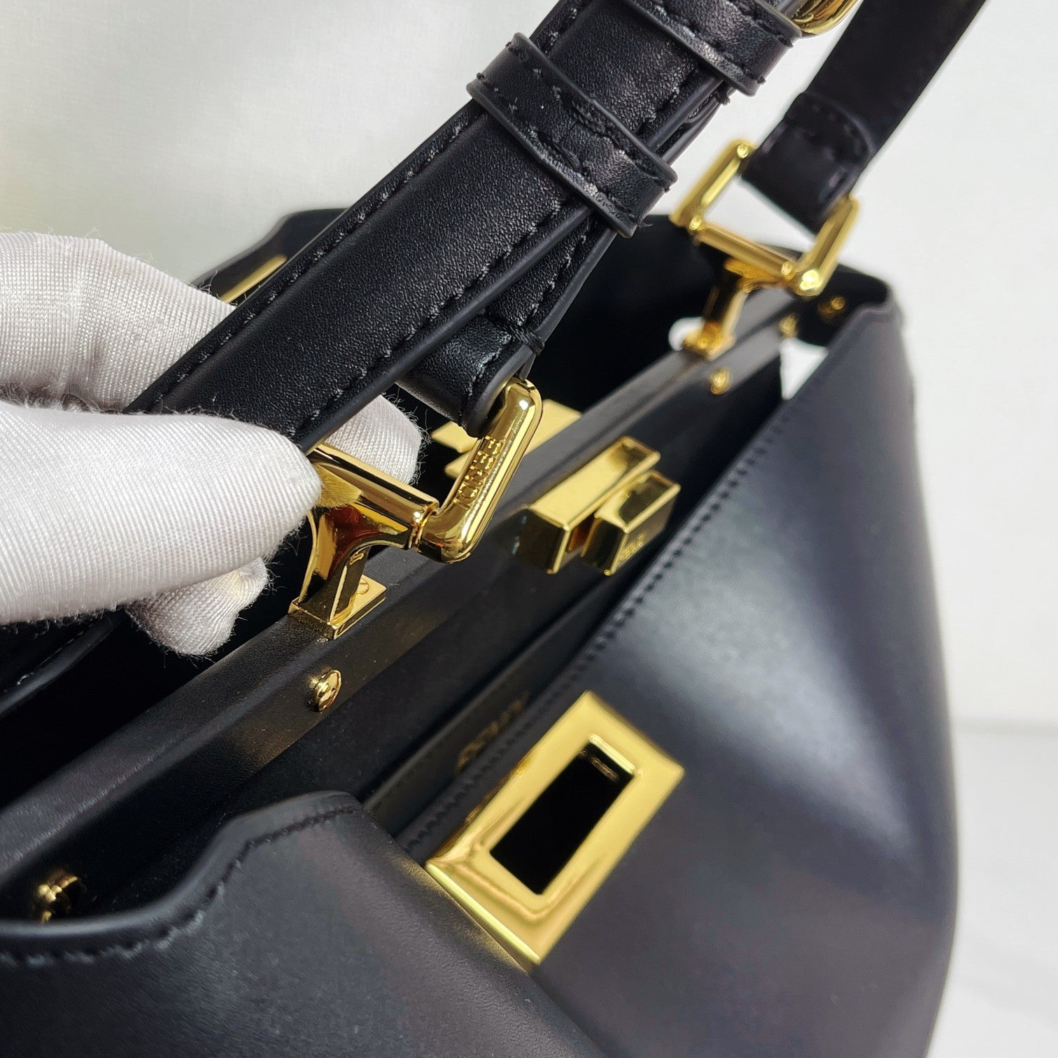 Fendi Peekaboo black bag