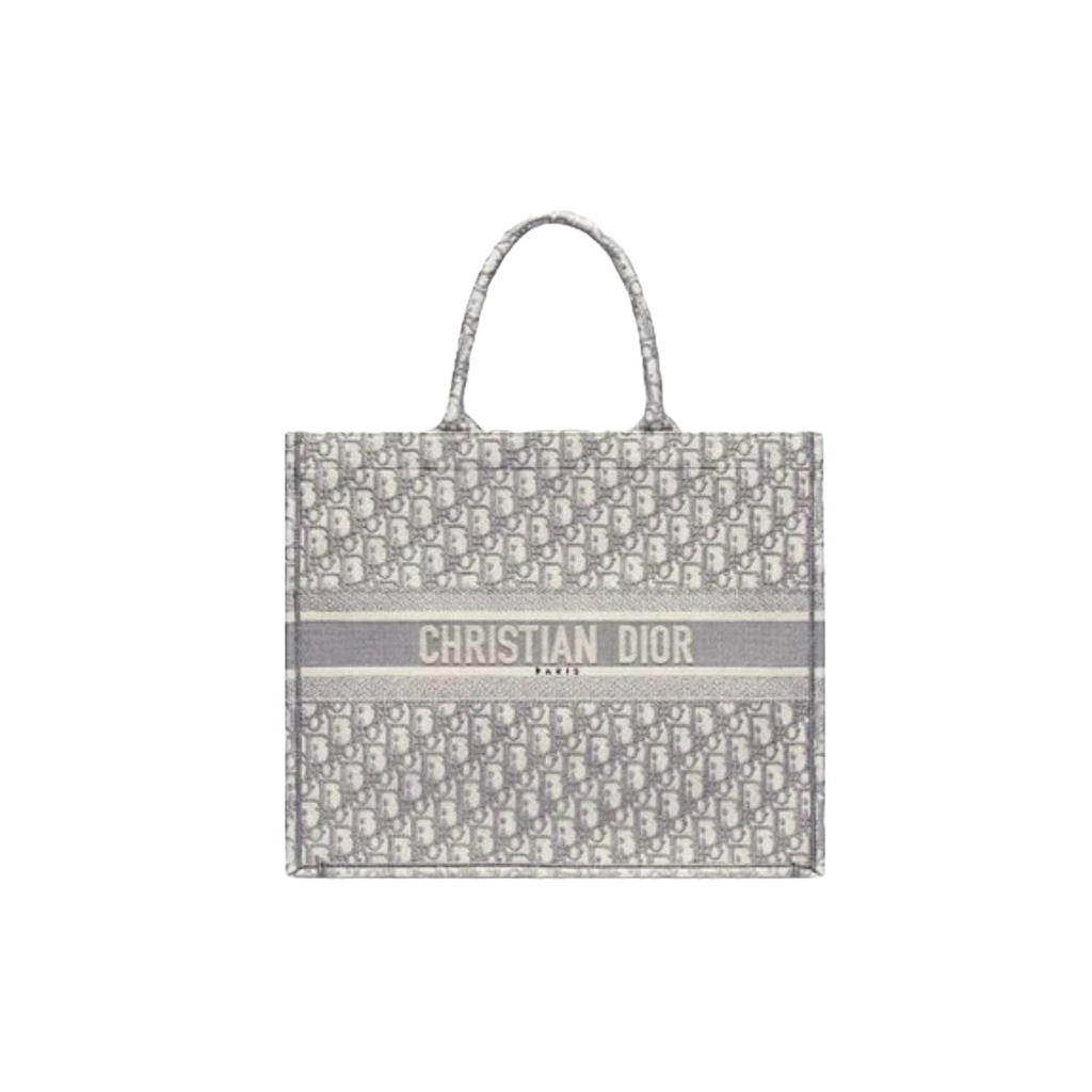 Dior Tote In Grey