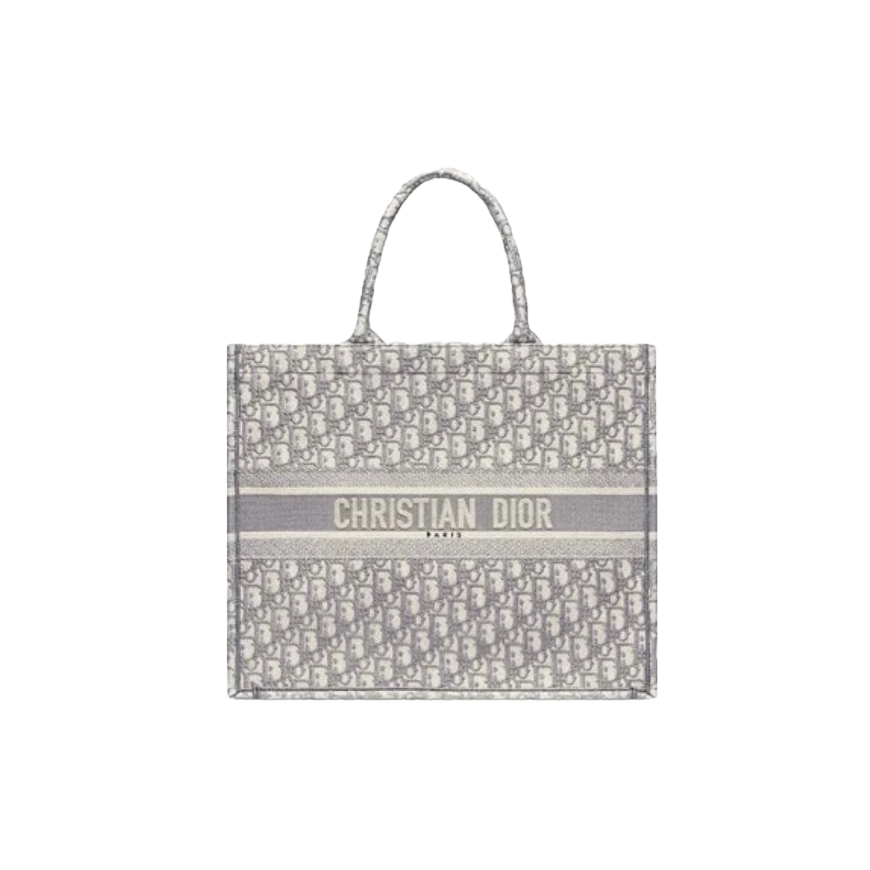 Dior Tote In Grey