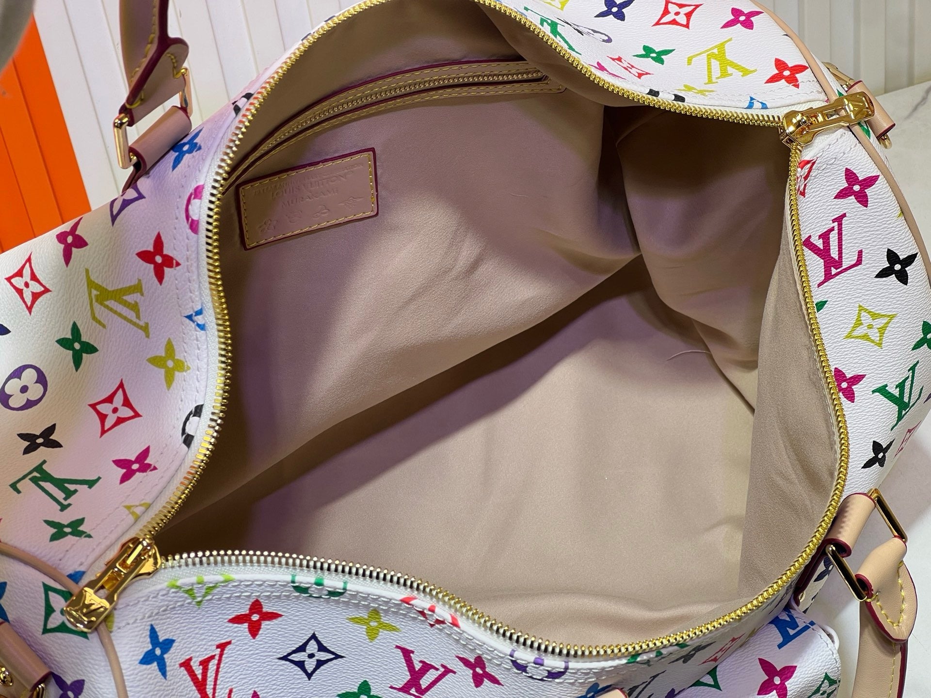 Louis Vuitton murakami travel bag