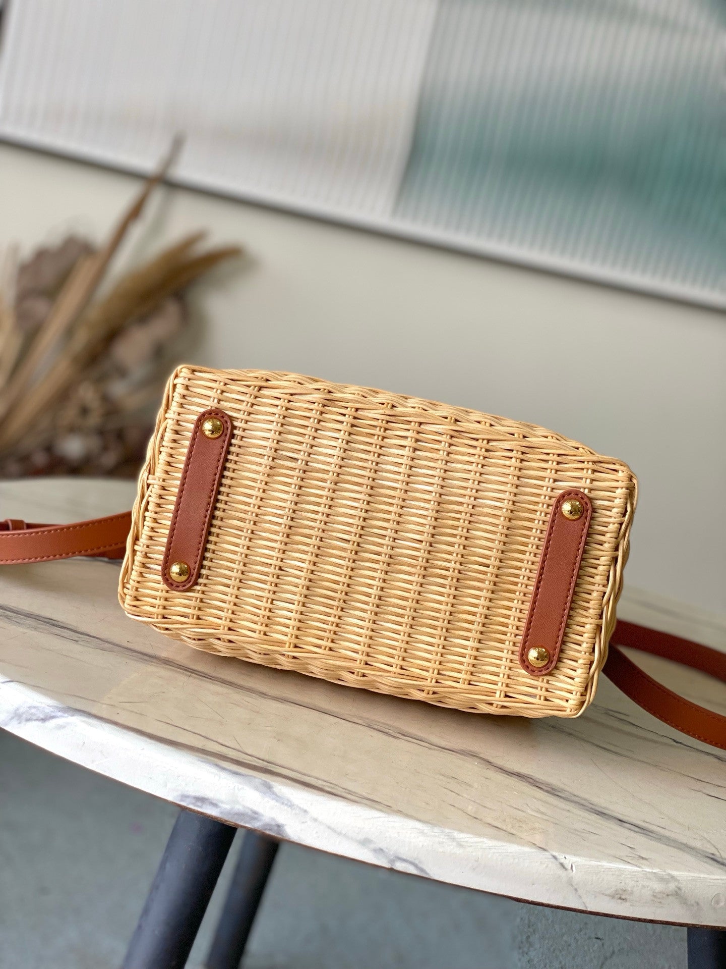 LV Straw Bag