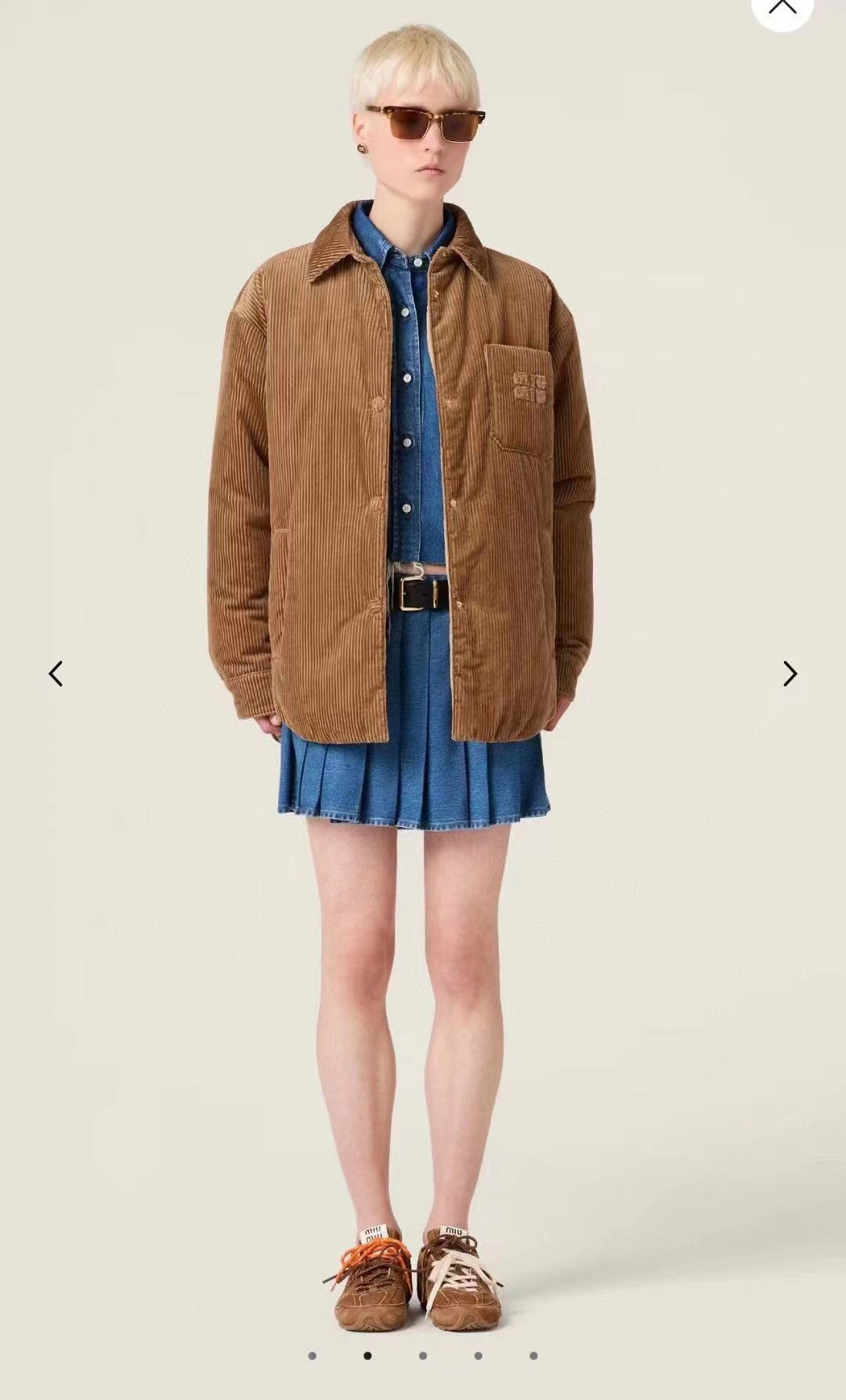 Miu Miu Jacket in Suede
