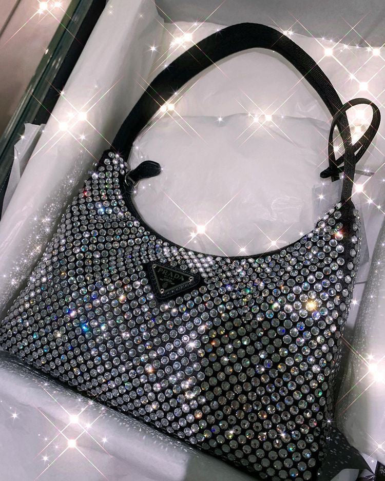 Prada re edition crystal
