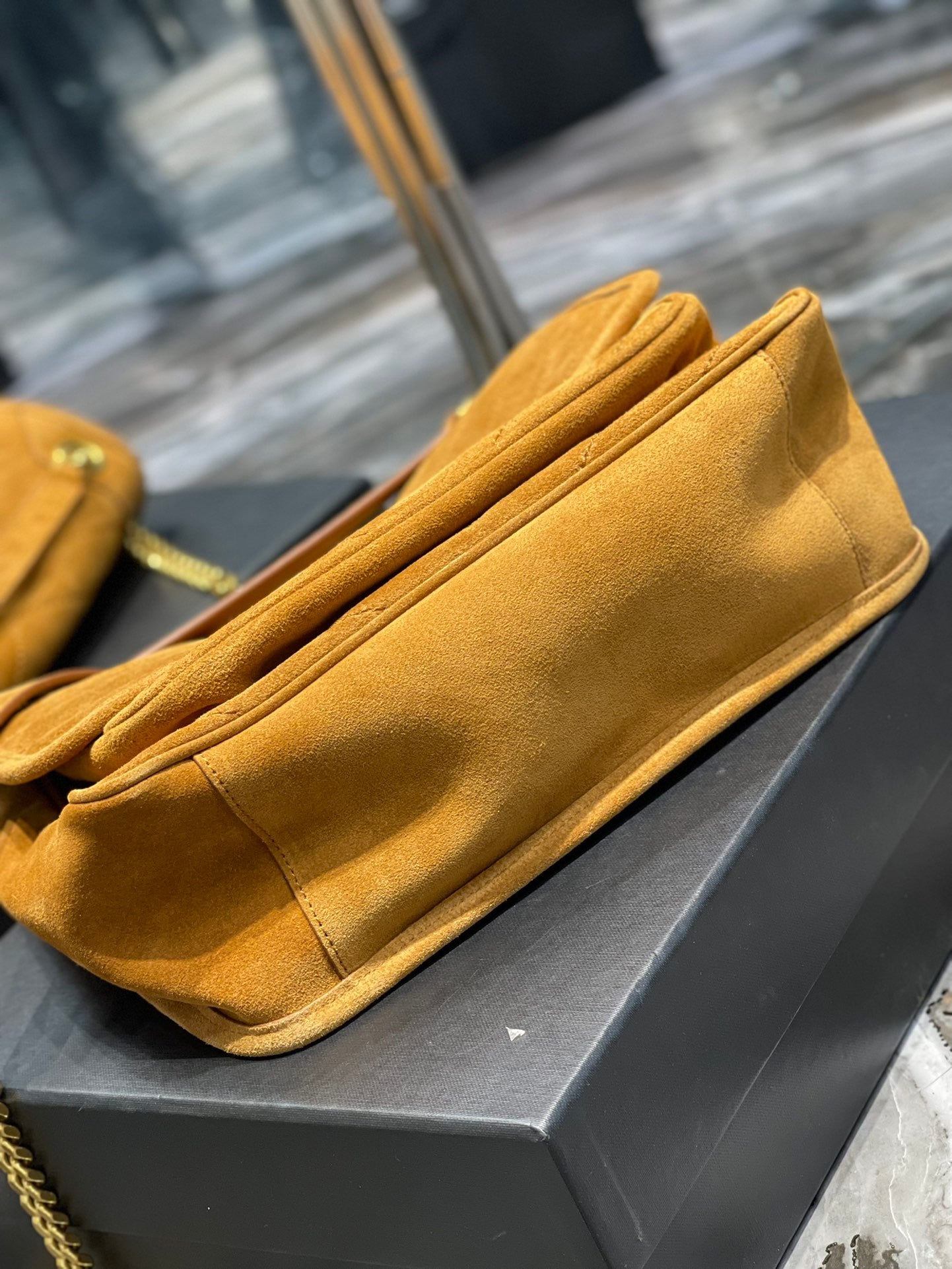 YSL Bag In suede