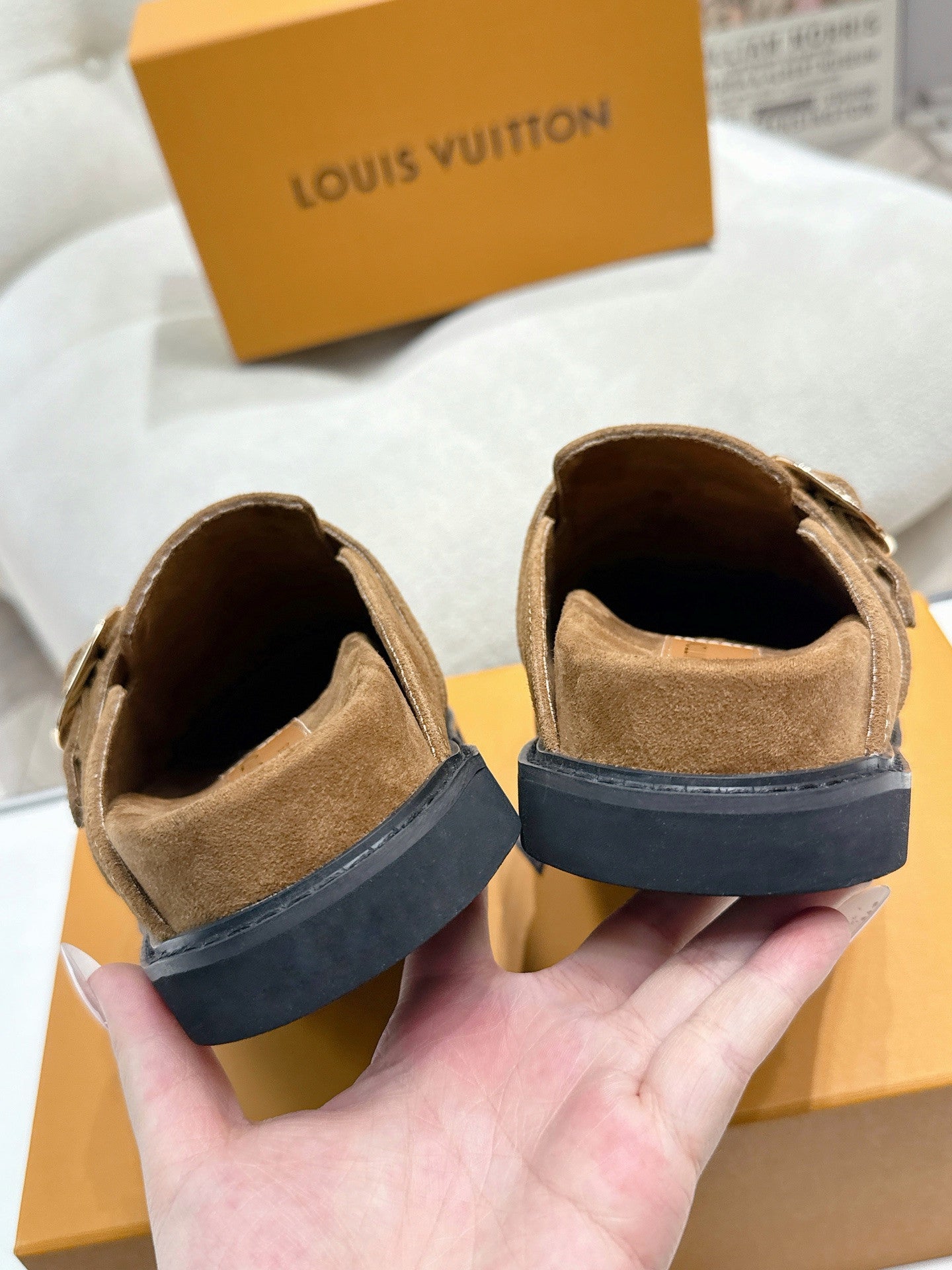 Louis Vuitton shoes brown