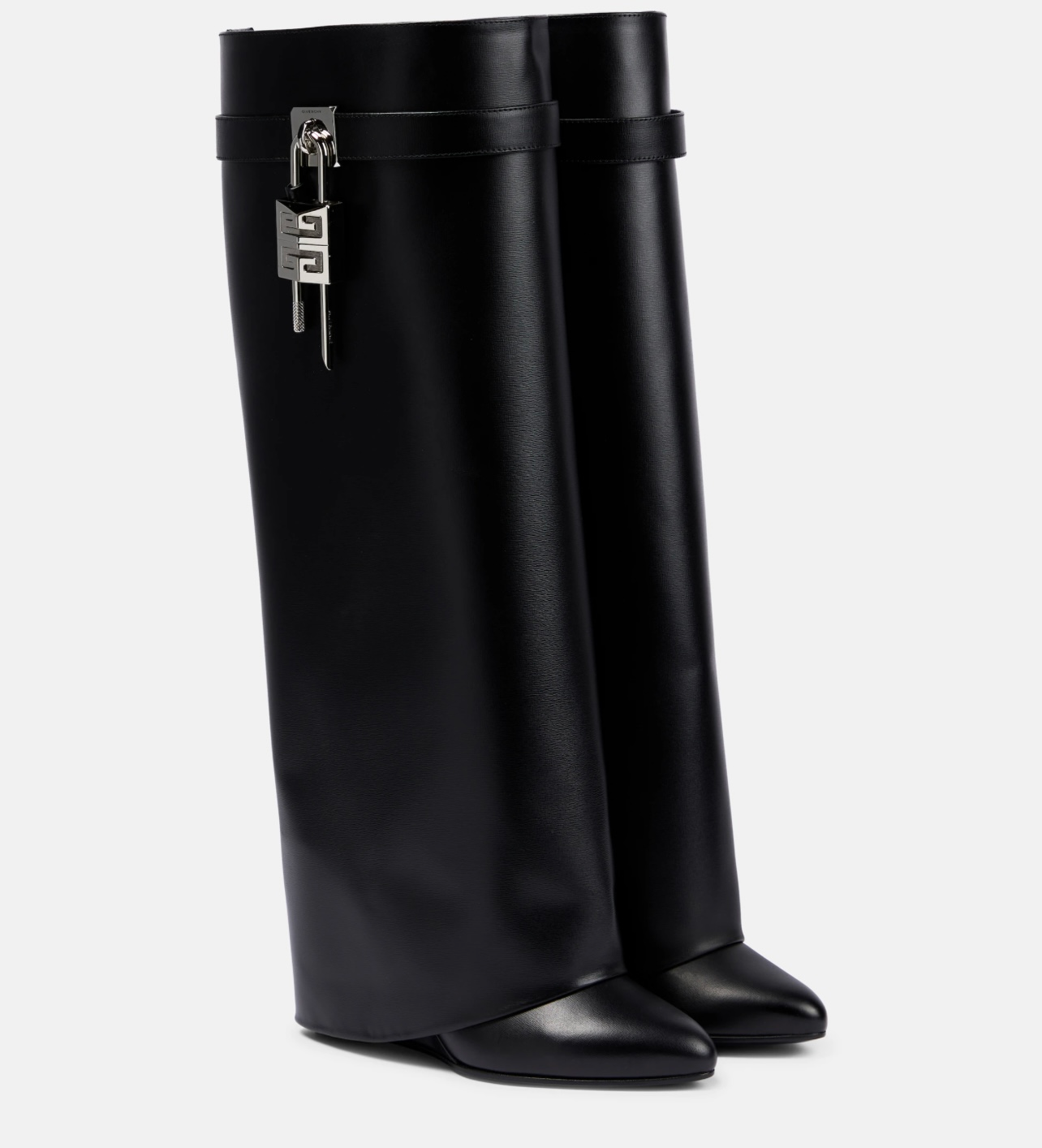 Ghete Givenchy Shark Lock negre