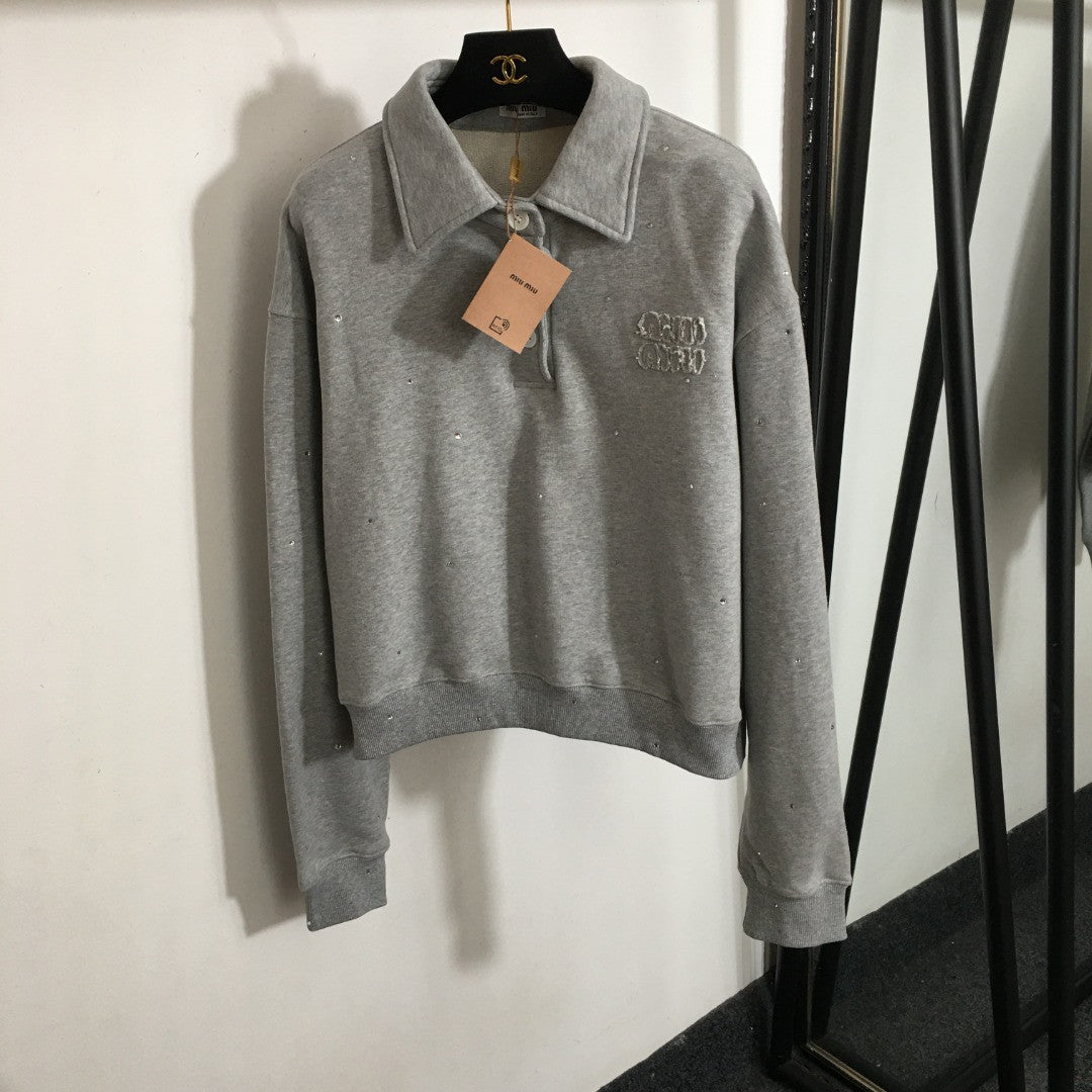 Miu Miu Sweater Grey