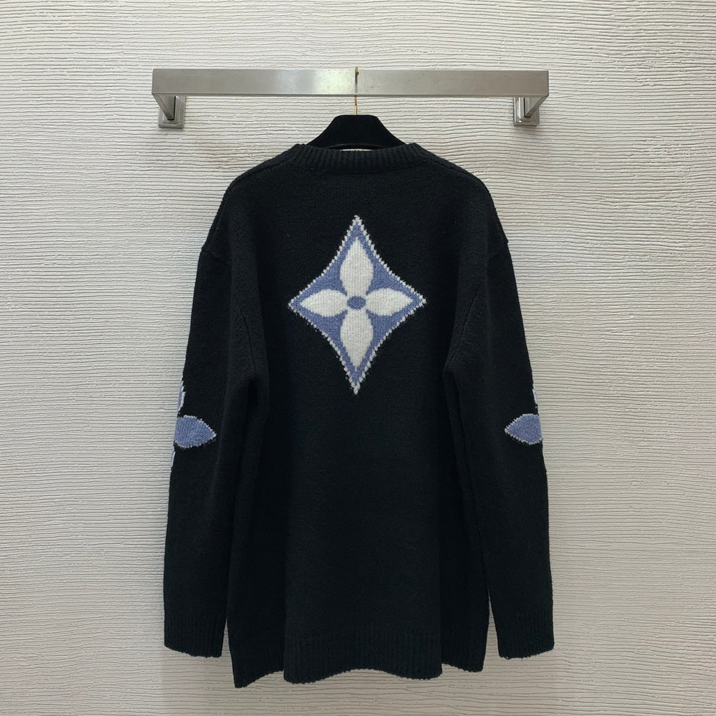 Pullover Louis Vuitton in black