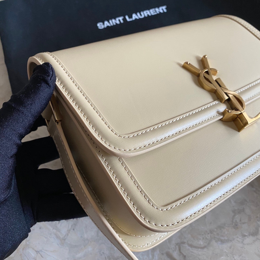 YSL Solferino bag in white