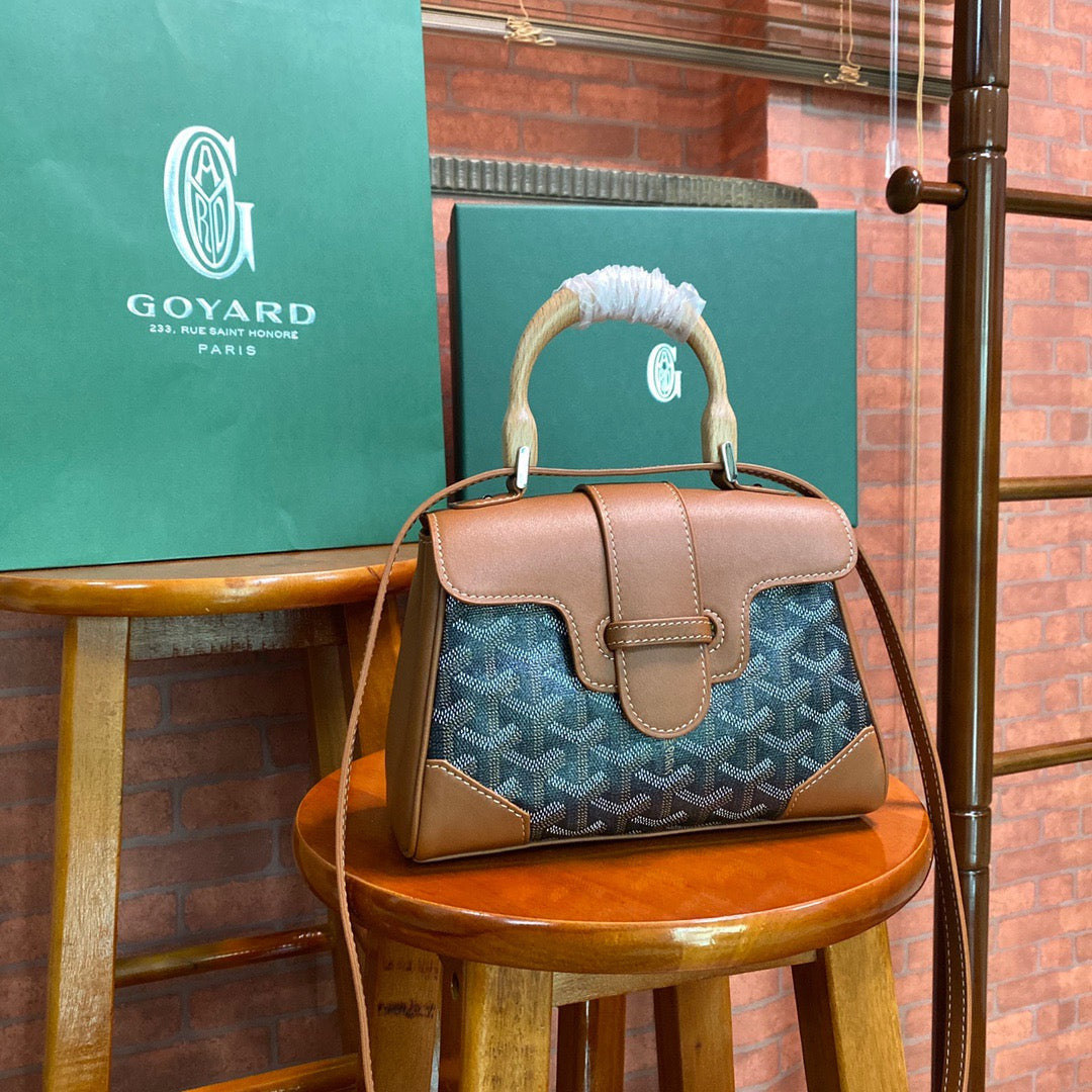 Goyard Saigon Bag In Brown
