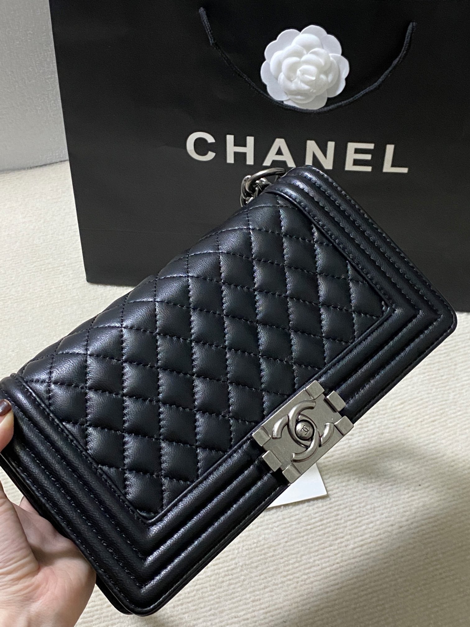 Chanel black bag