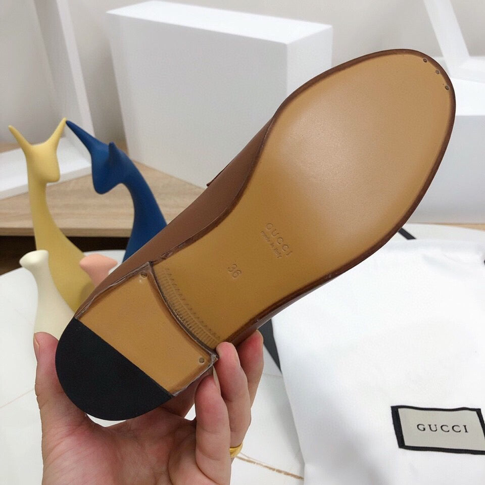 Pantofi Gucci maro