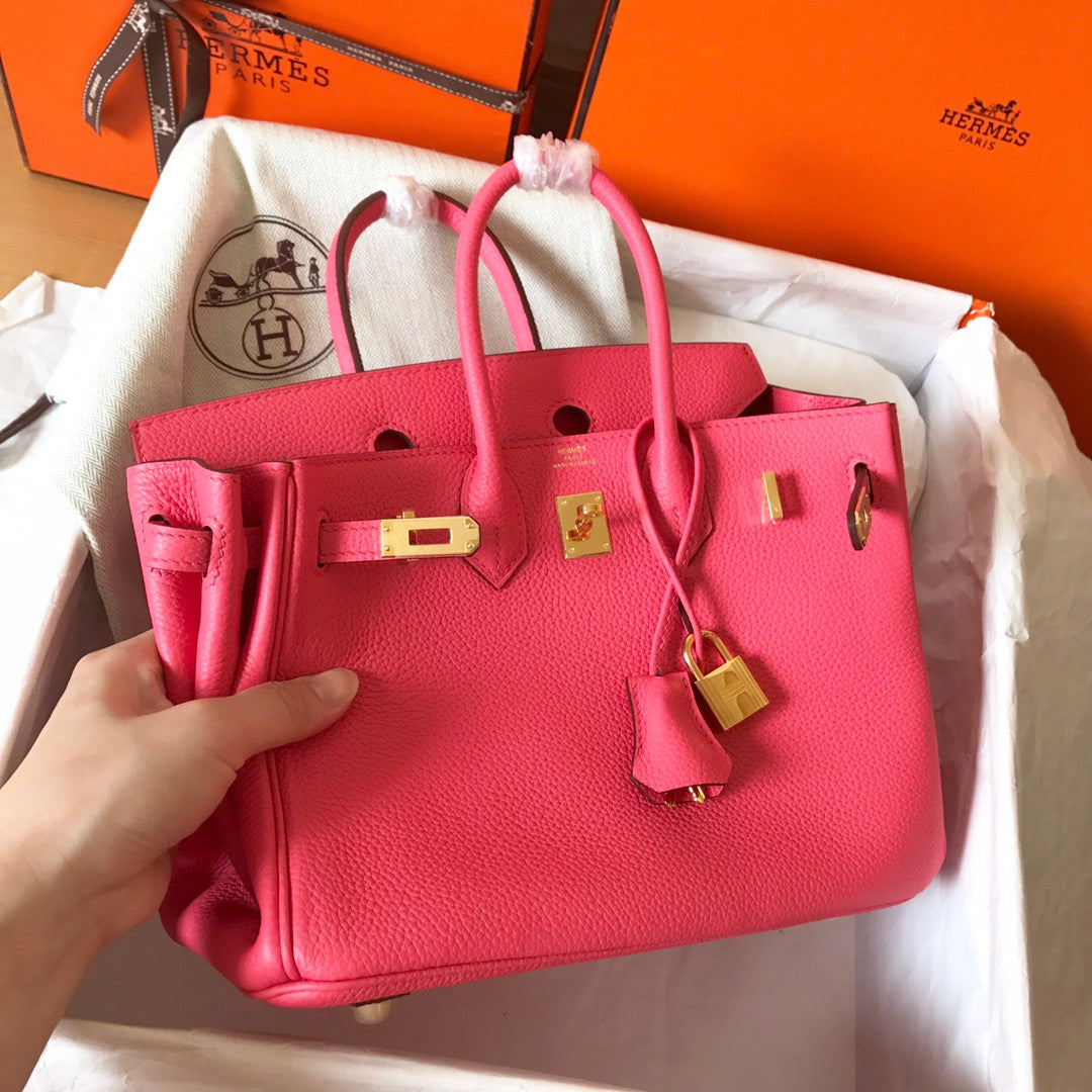 Hermes Birkin In Rose Mexico Leather
