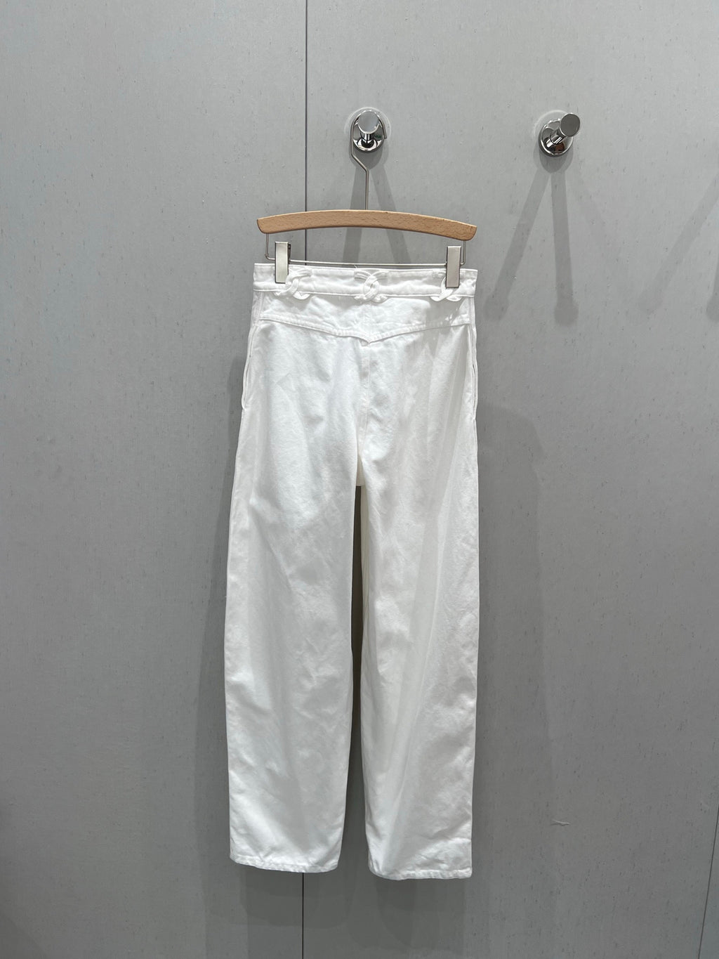 Chanel white jeans