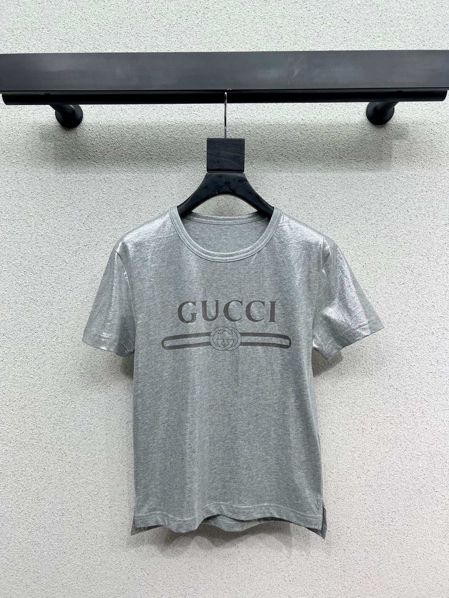 Gucci silver t-shirt