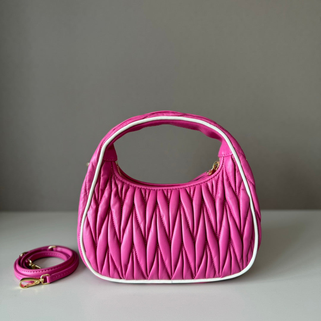 Miu Miu Hobo Wonder Bag In Pink