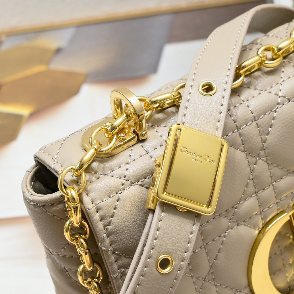 Dior Caro Bag In Cream