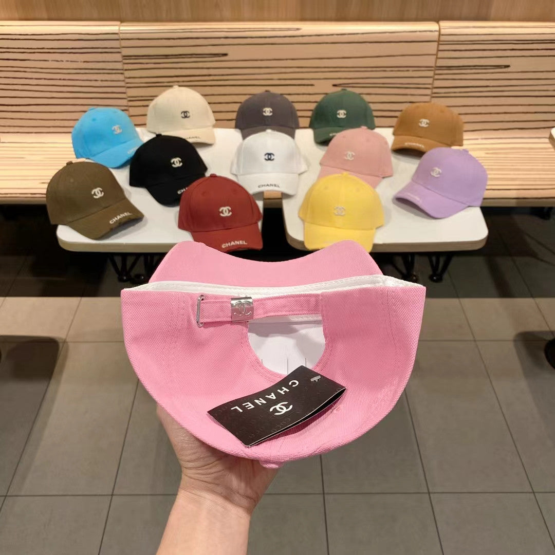 Chanel cap pink